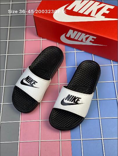 Nike Benassi JDI Black White Black Sandal